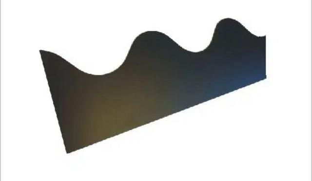 Golfplaat profiel zwart vlak 177/51, Doe-het-zelf en Verbouw, Dakpannen en Dakbedekking, Kunststof, Groningen, Zwart, Nieuw