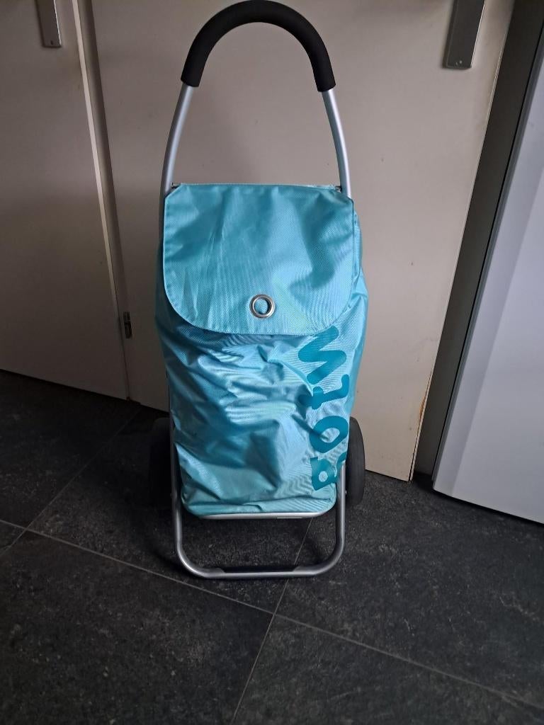 Boodschappen Trolly playmarket go plus ., Wieltjes, 40 tot 60 cm, 30 cm of meer, Blauw