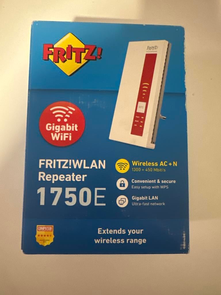 Nieuwe Wifi Versterker in Doos, Computers en Software, WiFi-versterkers, Ophalen of Verzenden, Nieuw