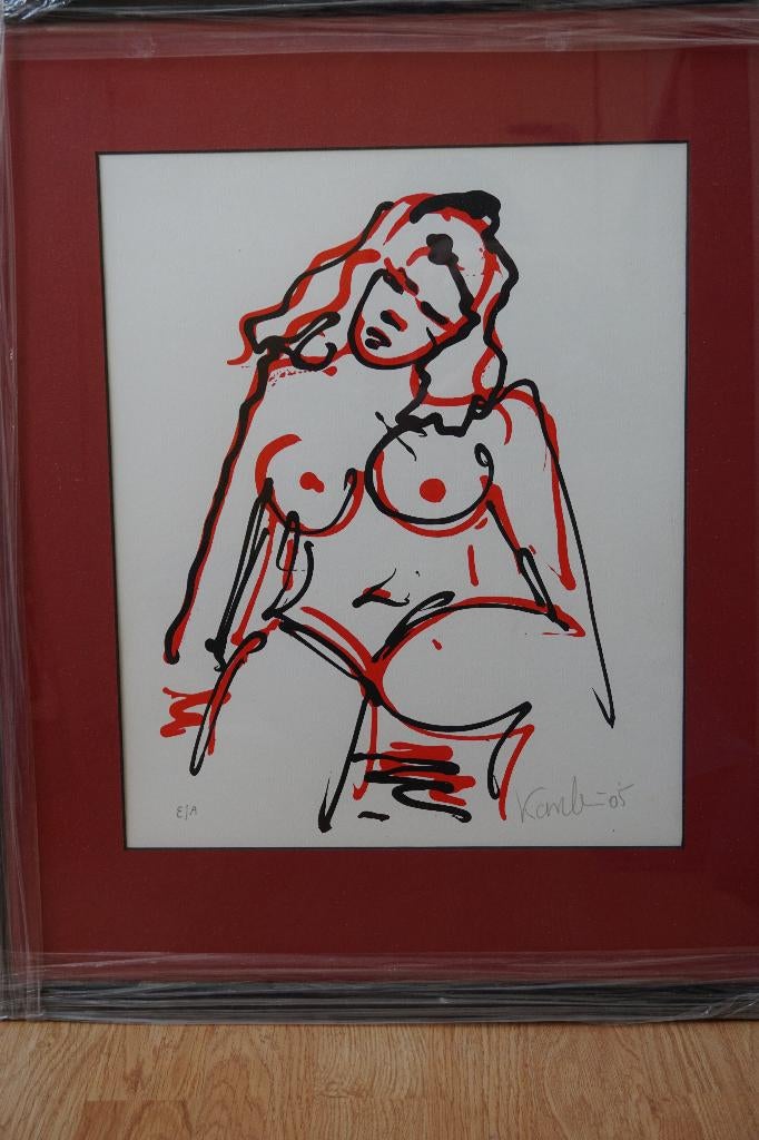 Kanbier, Antiek en Kunst, Kunst | Litho's en Zeefdrukken, Ophalen of Verzenden