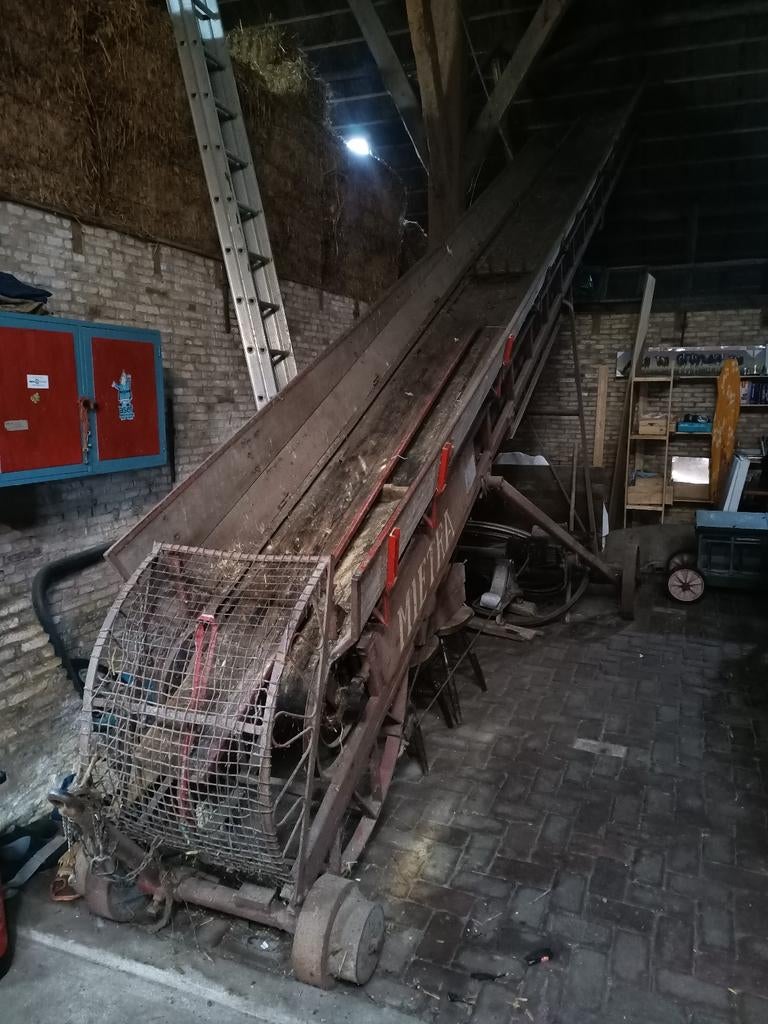 Tekoop goed werkende miedema transporteur, Ophalen