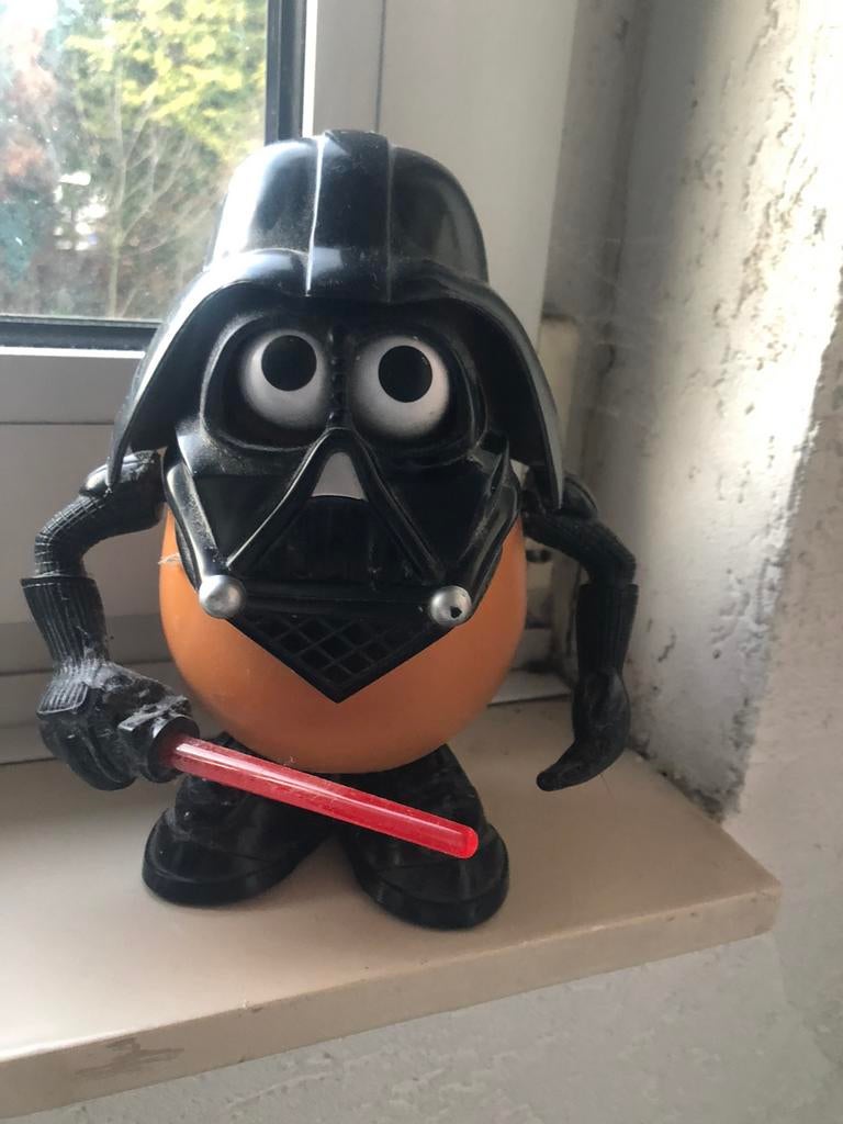 Meneer aardappelhoofd (darth vader), Verzamelen, Ophalen, Zo goed als nieuw, Beeldje of Figuurtje