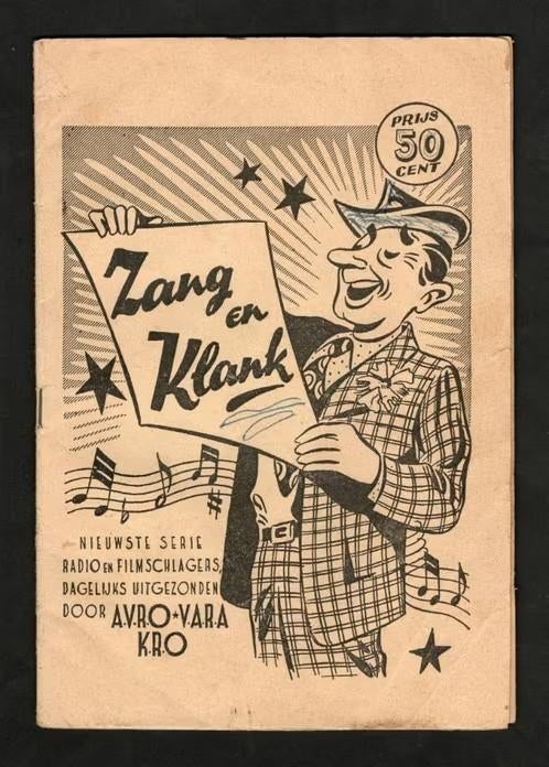 AVRO VARA KRO Radio Filmschlagers Rob de Nijs Ramses Shaffy, Ophalen of Verzenden, Zo goed als nieuw