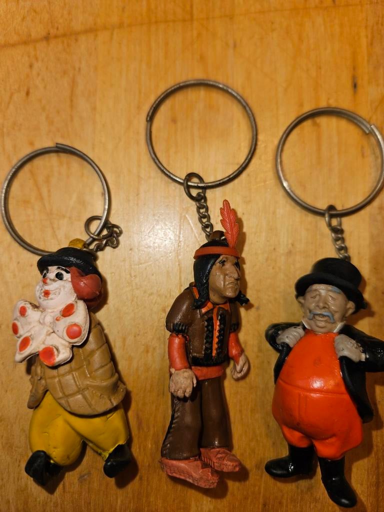 Sleutelhangers van Pipo de Clown, Kluk Kluk en de Dikke Deur, Ophalen of Verzenden