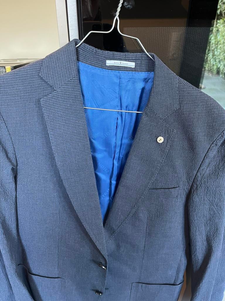 Blauw S Dutch Dandies Maat 46 - Herenpak Doesburg, Ophalen of Verzenden, Zo goed als nieuw, Maat 46 (S) of kleiner, Blauw