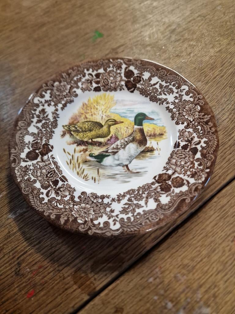 Vintage Palissy Bordje met Eenden, Ophalen