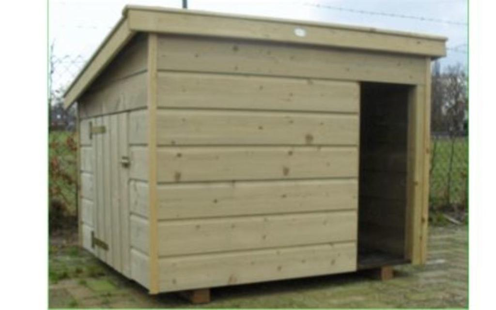 Nachthok honden hondenverblijf met kennel kennelhok 🐩🐾, Ophalen, 110 cm of meer, 100 cm of meer, Nieuw