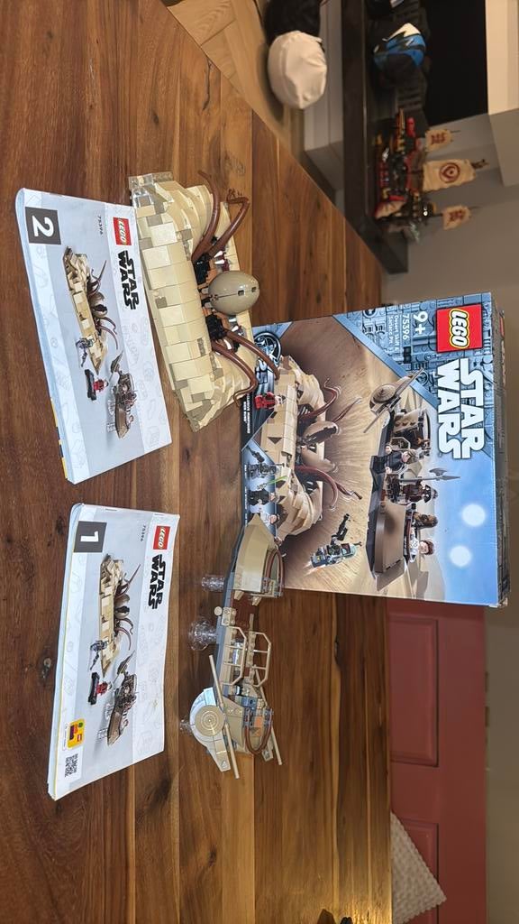 Lego star wars, set 75396- Desert Skiff & Sarlacc Pit, Ophalen of Verzenden, Zo goed als nieuw, Overige typen