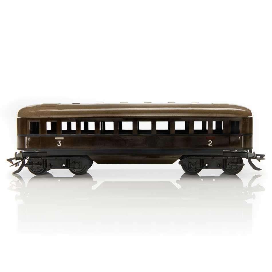 Prachtige Rood/Bruine Bakeliet Zeuke Mitropa Wagon Spoor 0, Verzenden