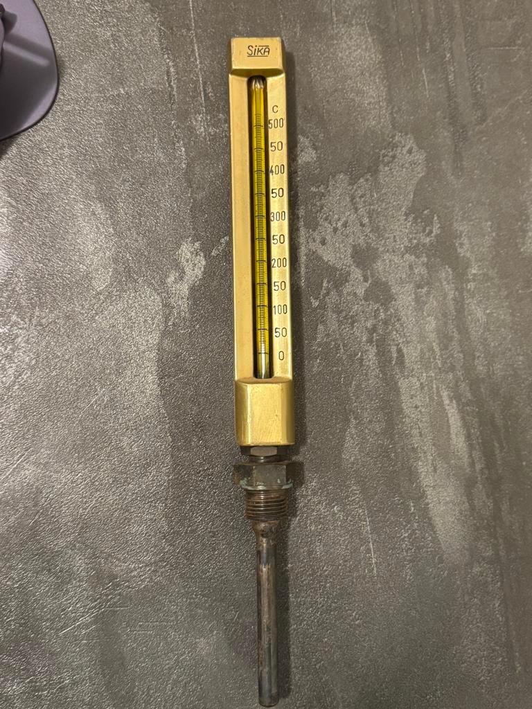 Thermometer Sike van messing, Ophalen of Verzenden