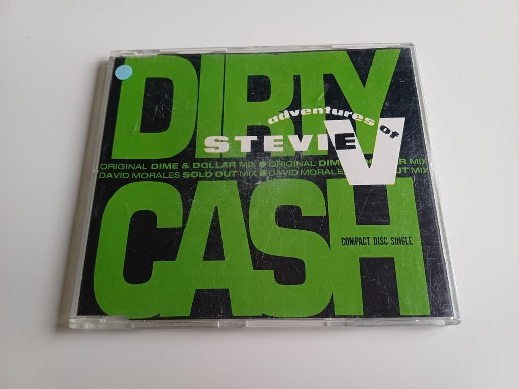 Adventures of Stevie V-Dirty cash, 1 single, Verzenden, Dance, Maxi-single