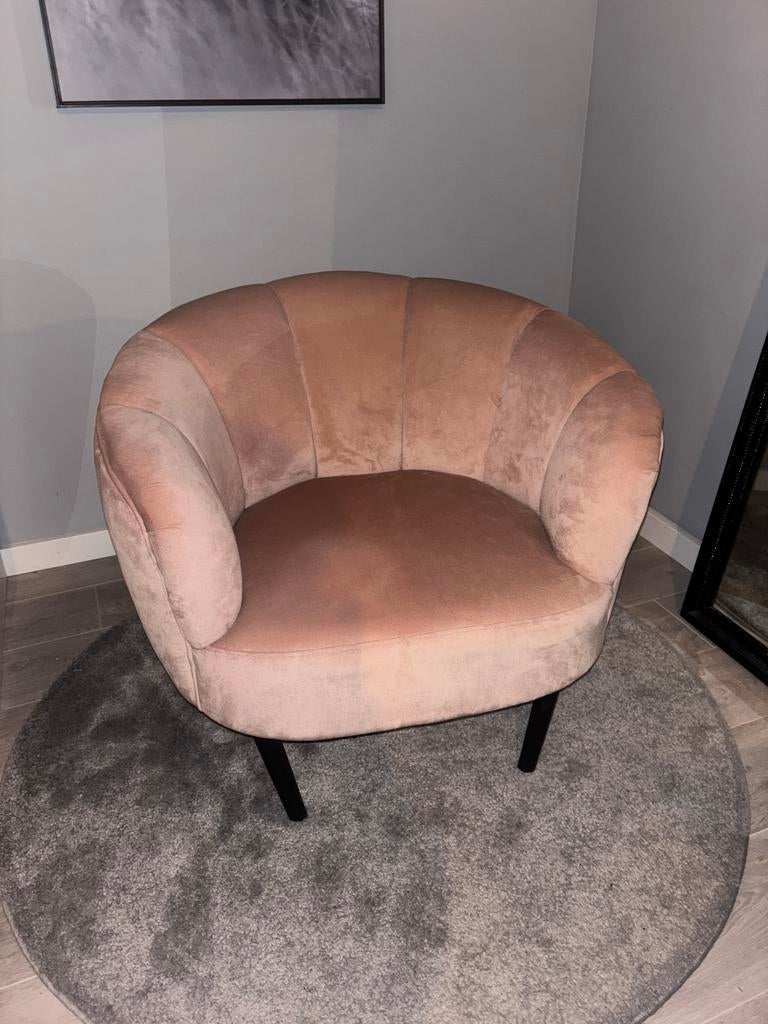 Schelpen stoel, Ophalen of Verzenden, Zo goed als nieuw, 50 tot 75 cm