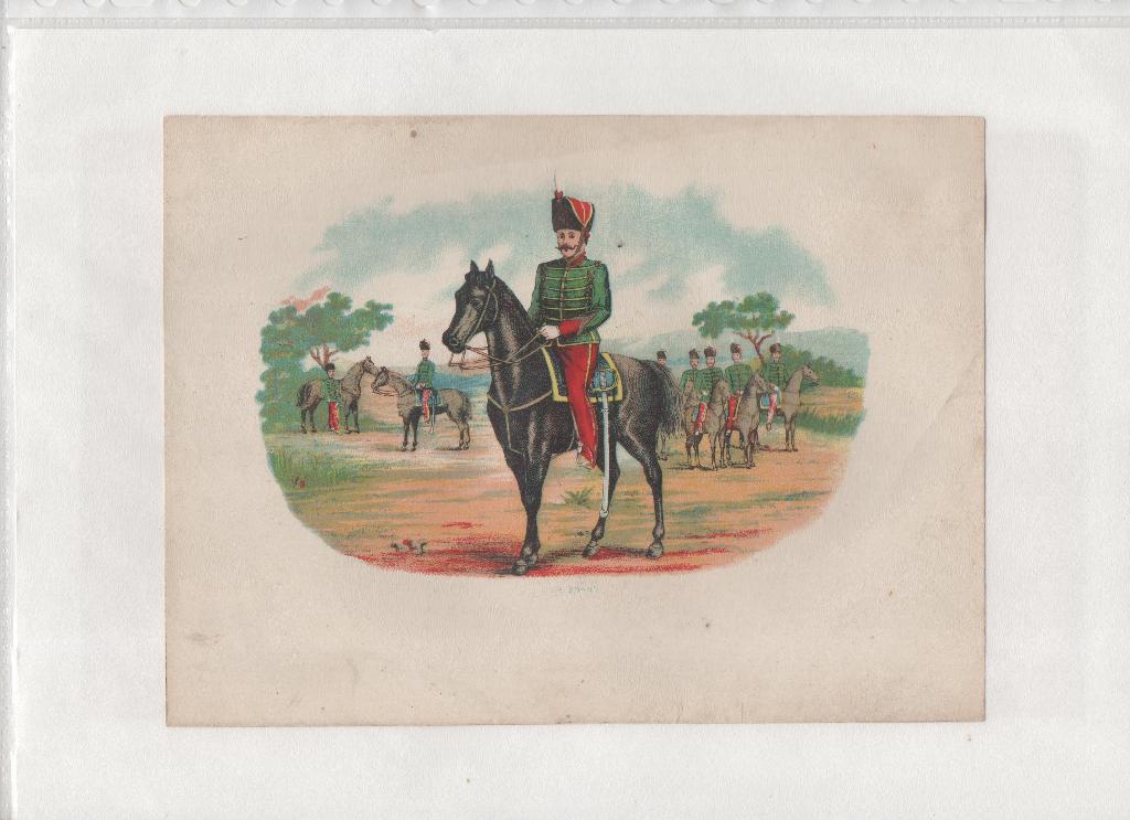 Sigarenband 36 Etiket Caballería, Ophalen of Verzenden, Zo goed als nieuw, Sigarenbandjes