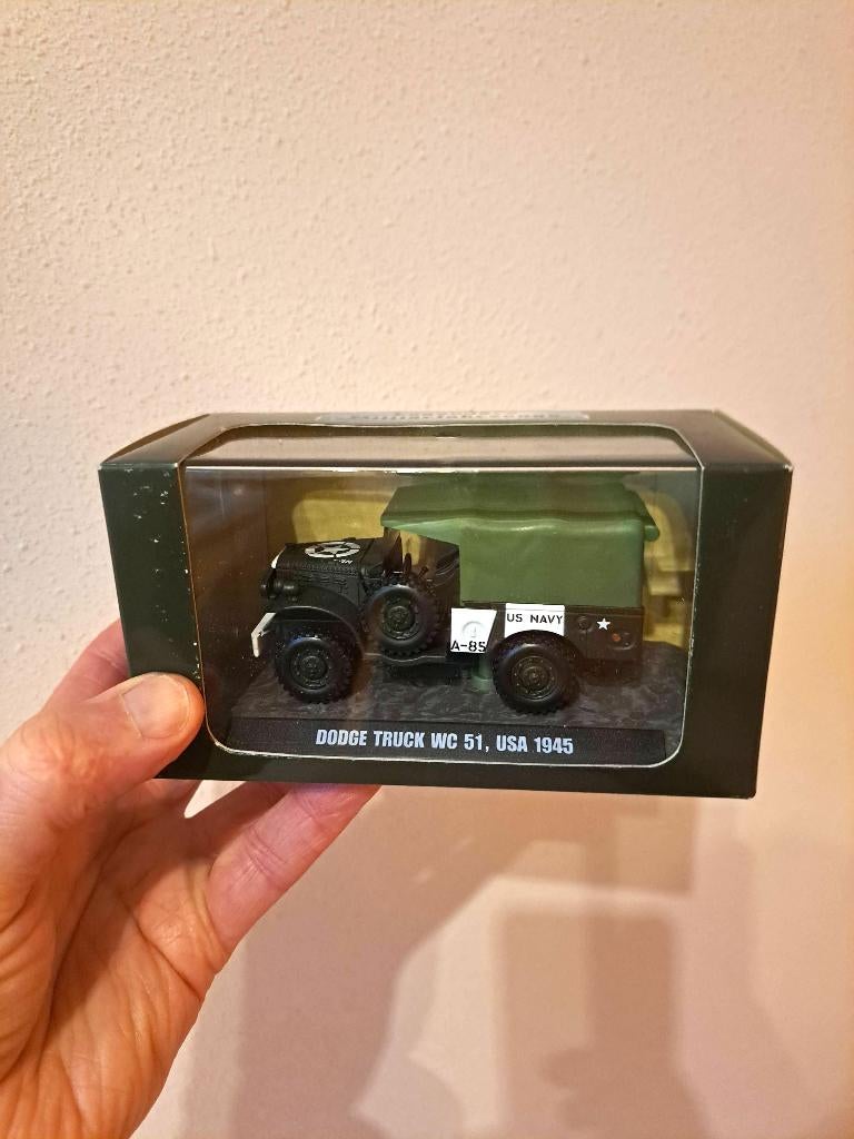 Dodge WC 51 truck Amerika 1:43 Atlas 7123106, Ophalen of Verzenden, Landmacht, Amerika