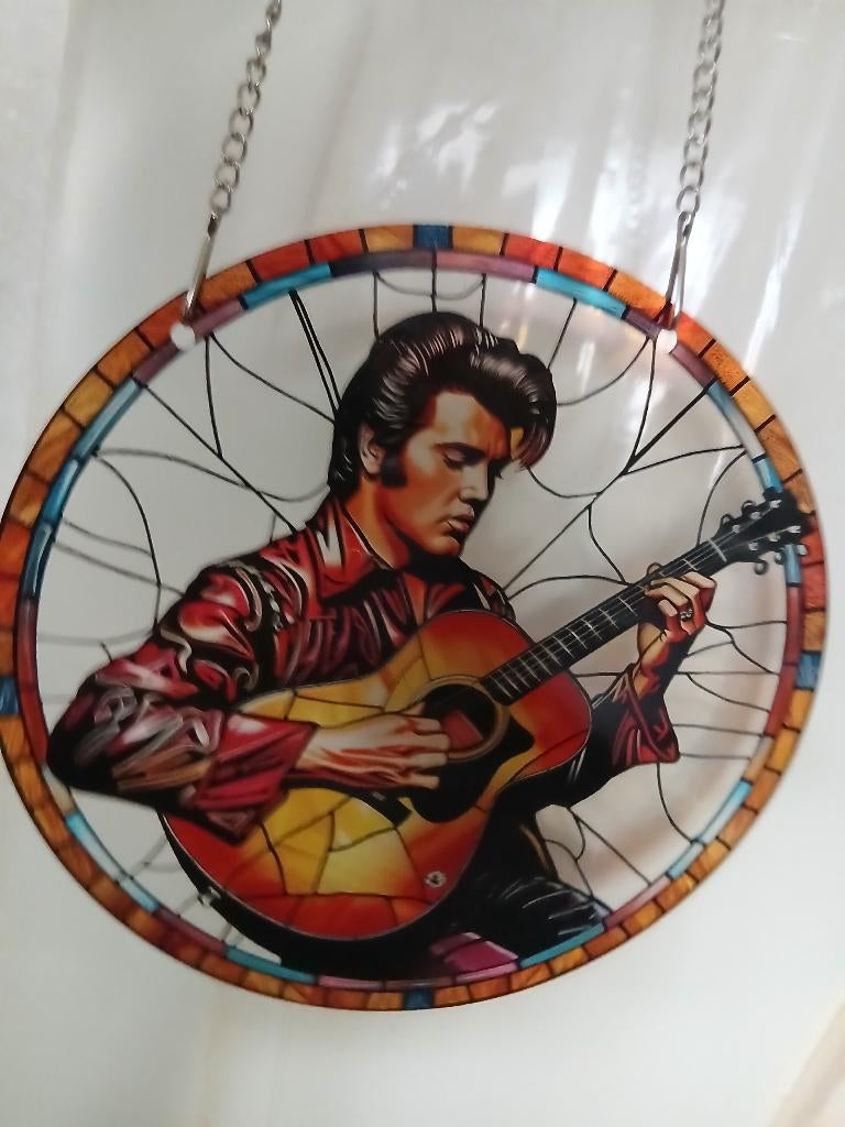 Elvis raam hanger, Huis en Inrichting, Woonaccessoires | Schilderijen, Tekeningen en Foto's, Ophalen, Minder dan 50 cm, Schilderij
