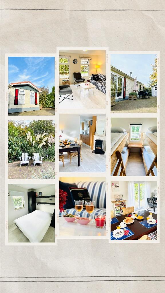 Chalet op Texel, 2 slaapkamers, Waddeneilanden, Recreatiepark, Tv