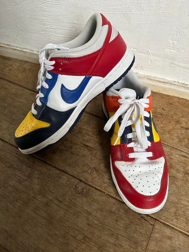 Nike Dunk Low QS CO.JP What The, Ophalen of Verzenden, Gedragen, Overige kleuren, Sneakers of Gympen