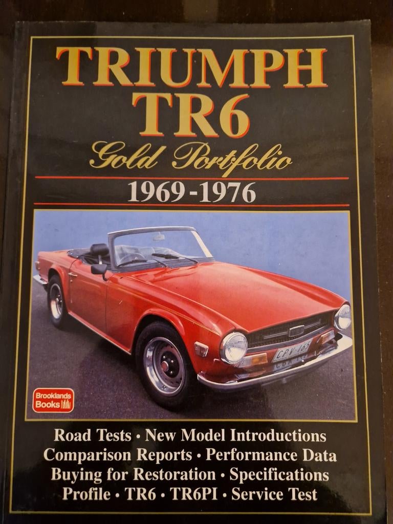 Triumph TR6 Gold Portfolio 1969-1976 Boek, Ophalen of Verzenden, Gelezen, R.M. Clarke