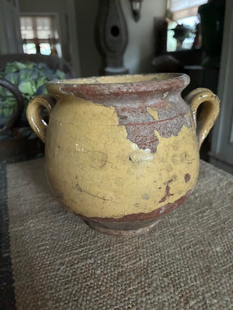 Antiek Frans confit potje, Ophalen of Verzenden