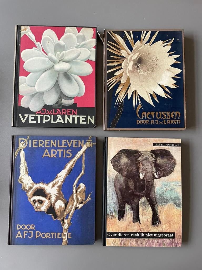 4 Verkade albums, Ophalen of Verzenden, Gelezen