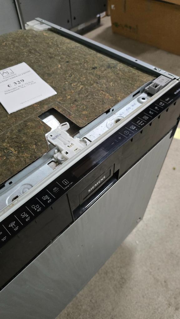 Siemens inbouw vaatwasser SX857X00PE //ZEOLITH// //HOOG//, Ophalen, Refurbished, Inbouw, 45 tot 60 cm