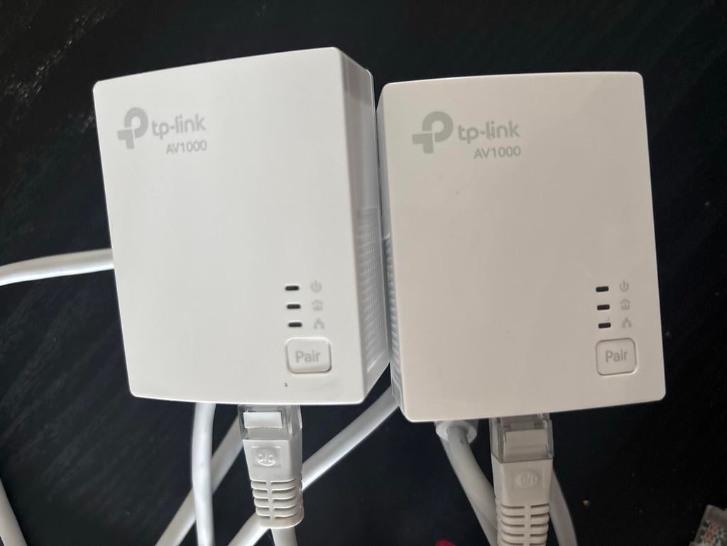 TP-Link AV1000 Powerline Adapter, Ophalen of Verzenden, Zo goed als nieuw