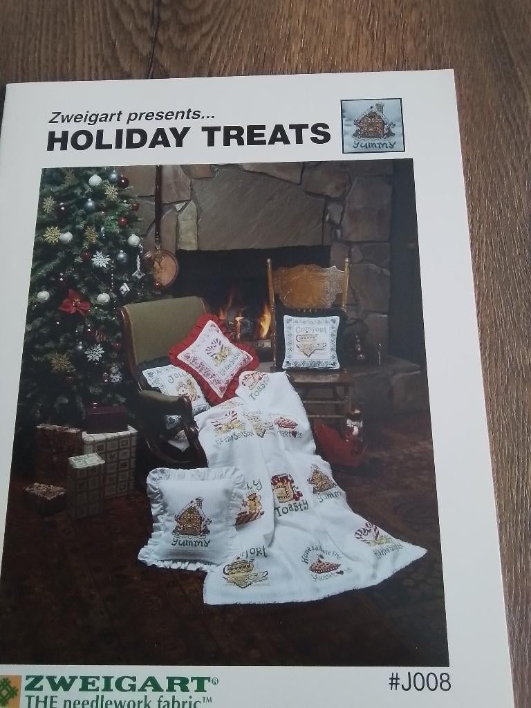 Borduurpatroon van zweigart holiday treats, Ophalen of Verzenden, Zo goed als nieuw, Handborduren, Patroon