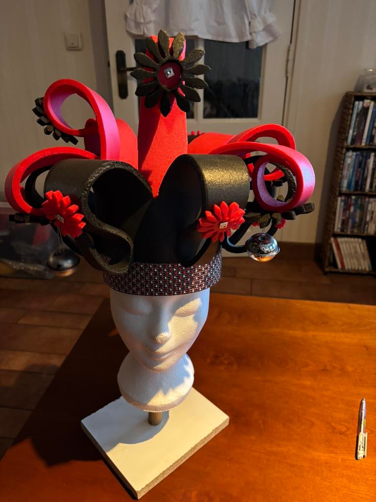 Zelfgemaakte hoofdtooi voor carnaval, Kleding | Dames, Ophalen of Verzenden, Gedragen, Carnaval