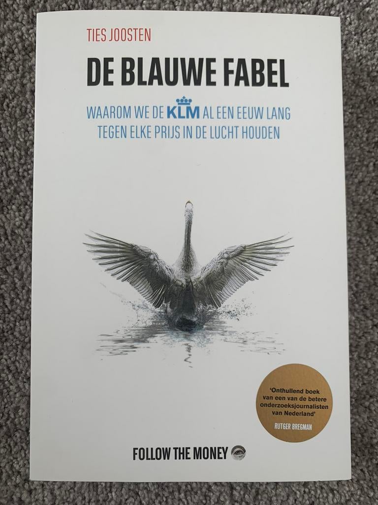 De blauwe fabel - Ties Joosten, Verzenden, Zo goed als nieuw, Nederland