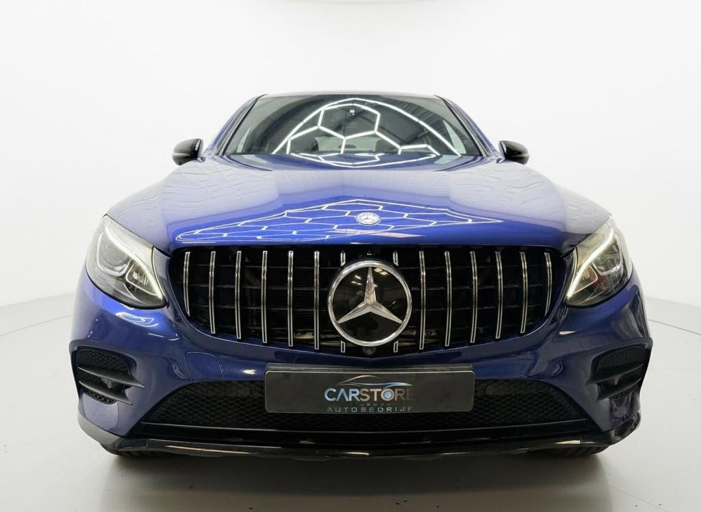 Mercedes-Benz GLC-klasse Coupé 250 4MATIC AMG NIGHT 360, Automaat, Gebruikt, 4 cilinders, Blauw