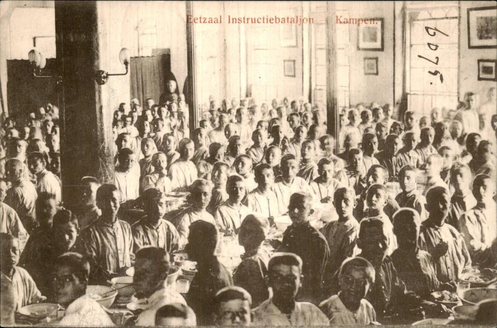Kampen - Eetzaal - Instructiebataljon, Ophalen of Verzenden, Voor 1920, Ongelopen, Overijssel