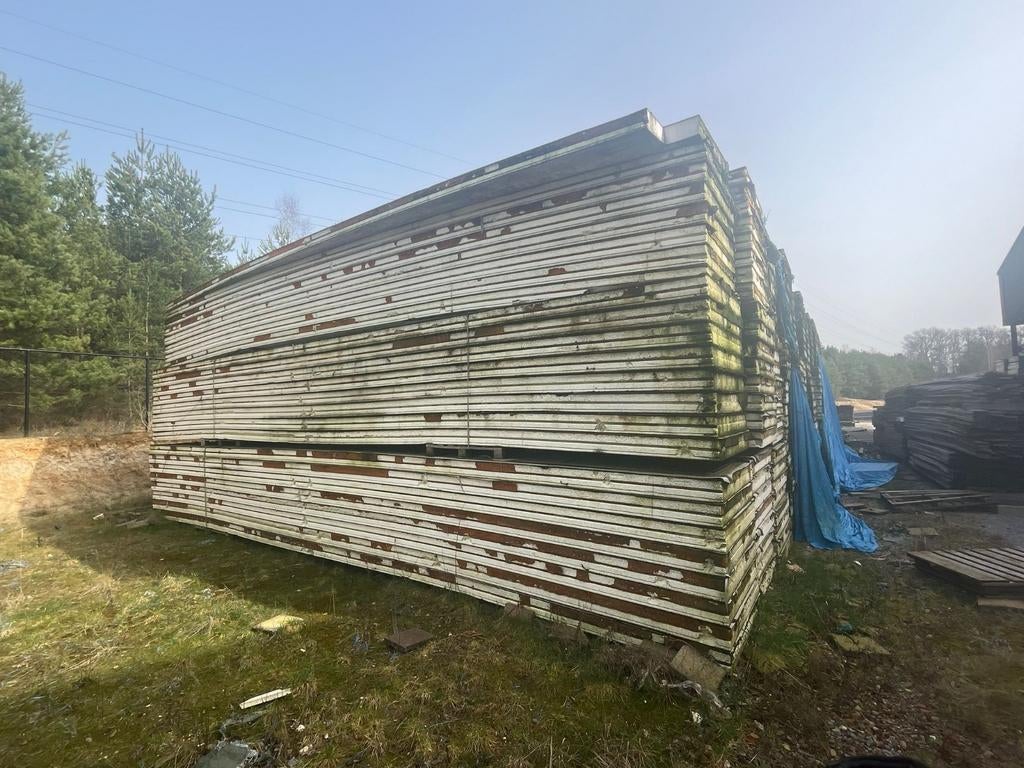 € 1 per m2 gebruikte Sandwichpanelen met eps isolatie, Ophalen of Verzenden