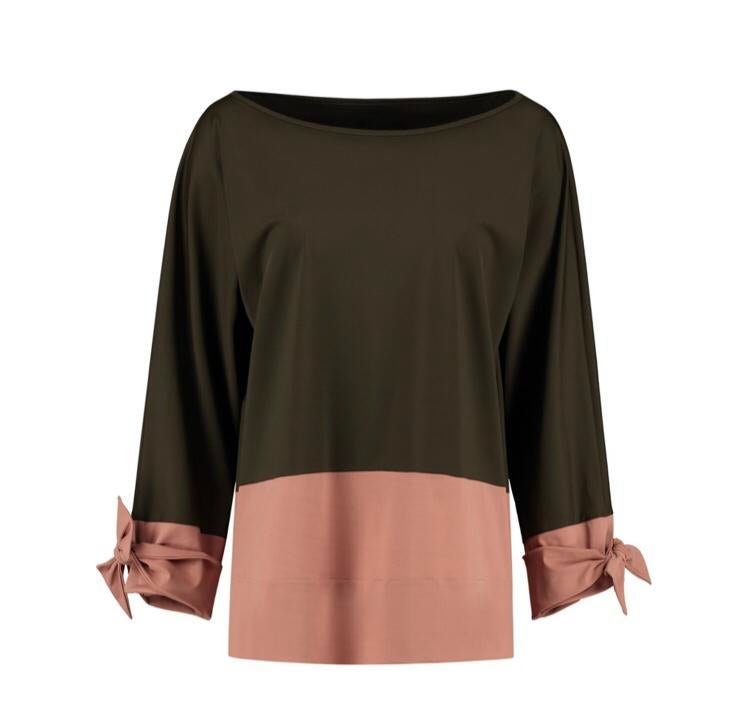 Fifth House by Nikkie groene Eryn Wrist top mt 40 NIEUW, Maat 38/40 (M), Nieuw, Ophalen of Verzenden, Lange mouw