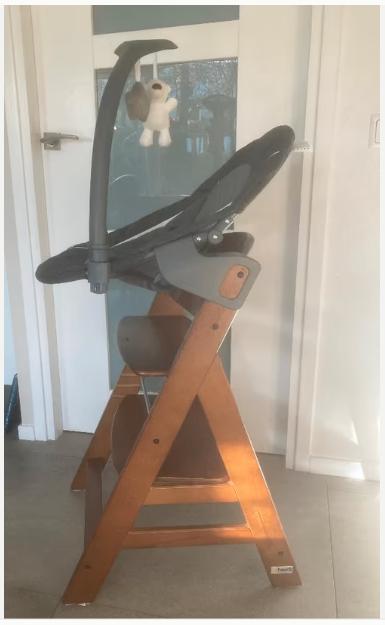 Hauck kinderstoel, Kinderen en Baby's, Kinderstoelen, Ophalen, Gebruikt, Meegroeistoel, Stoelverkleiner