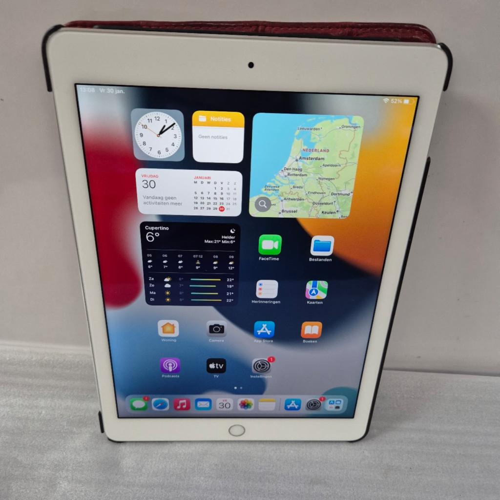 Apple iPad Air 2 64GB WiFi Wit Zeer net met hoes en lader, Apple, Zo goed als nieuw, Support@apple.com, One Apple Park Way
Cupertino, CA 95014
United States