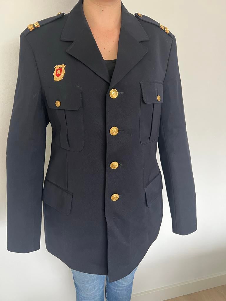 Compleet NL brandweer uniform Hoofdbrandmeester 1e klasse, Verzamelen, Overige Verzamelen, Gebruikt, Ophalen of Verzenden