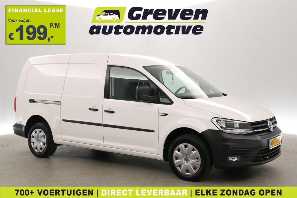 Volkswagen Caddy Maxi 2.0 TDI L2 102PK | Airco | Cruise | Pa, Auto's, Bestelauto's, Stof, Gebruikt, Euro 6, 4 cilinders