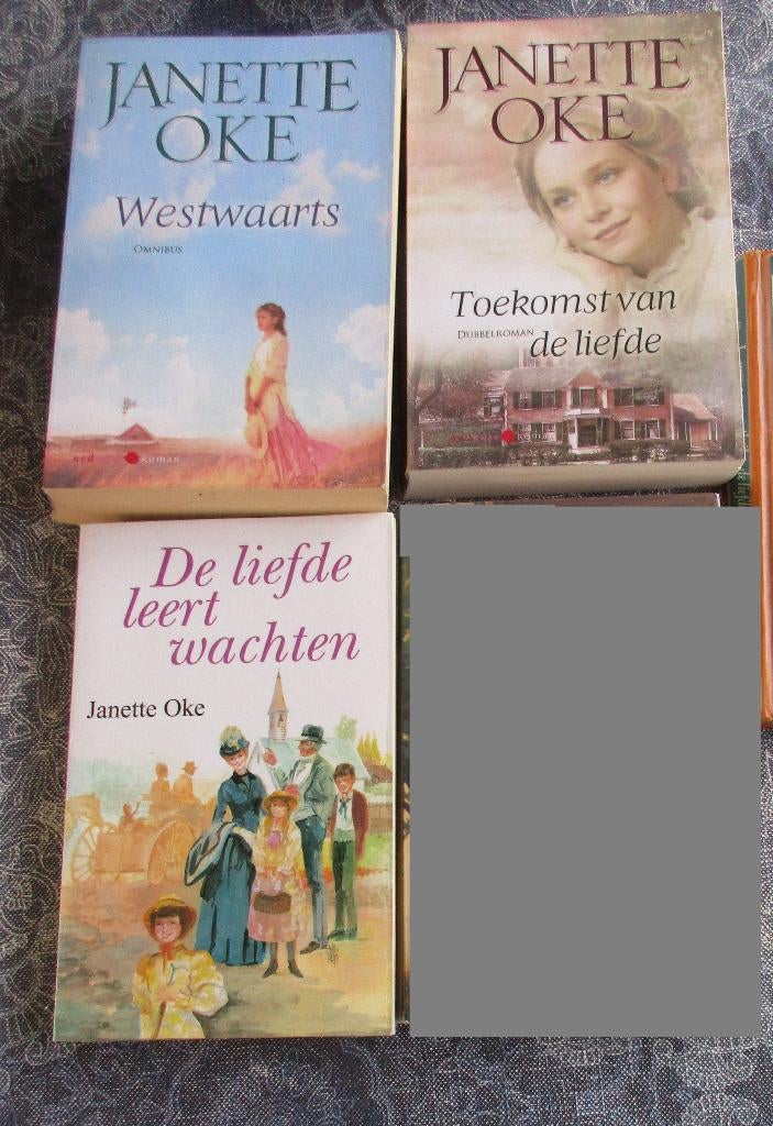 diverse chr. romans van Janette Oke, Boeken, Ophalen of Verzenden, Zo goed als nieuw