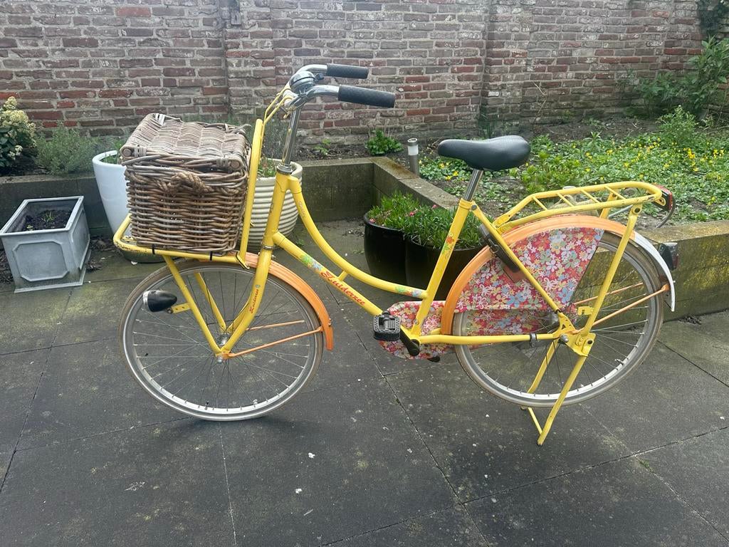 Zuiderzee Daisy meisjesfiets 24 inch - Gebruikt, Fietsen en Brommers, Fietsen | Meisjes, Ophalen, Gebruikt, 24 inch