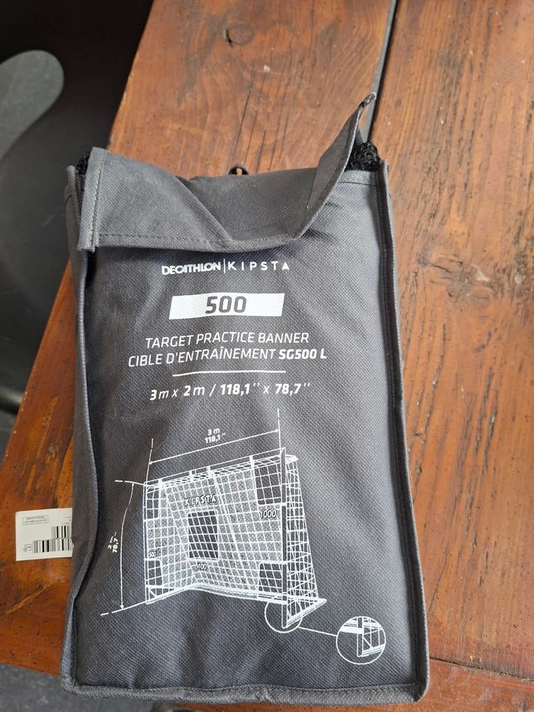 Kipsta voetbaldoel oefenbanner 3m x 2m, Maat XL, Ophalen of Verzenden, Nieuw, Overige typen