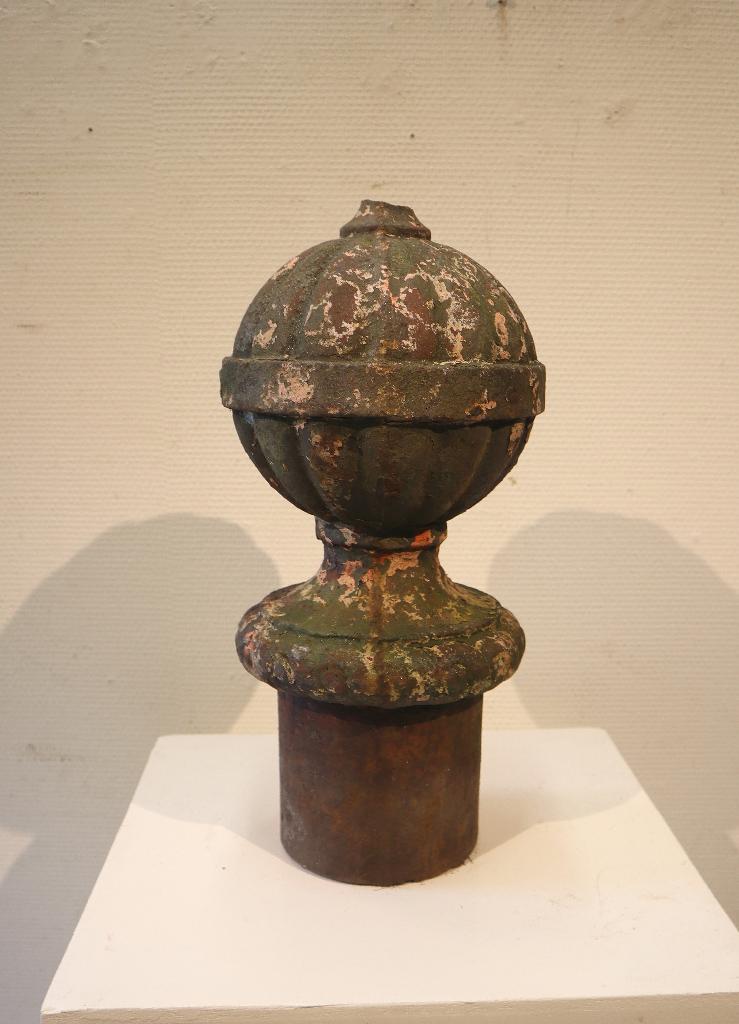 Antieke ijzeren pinakel, Antiek en Kunst, Ophalen of Verzenden