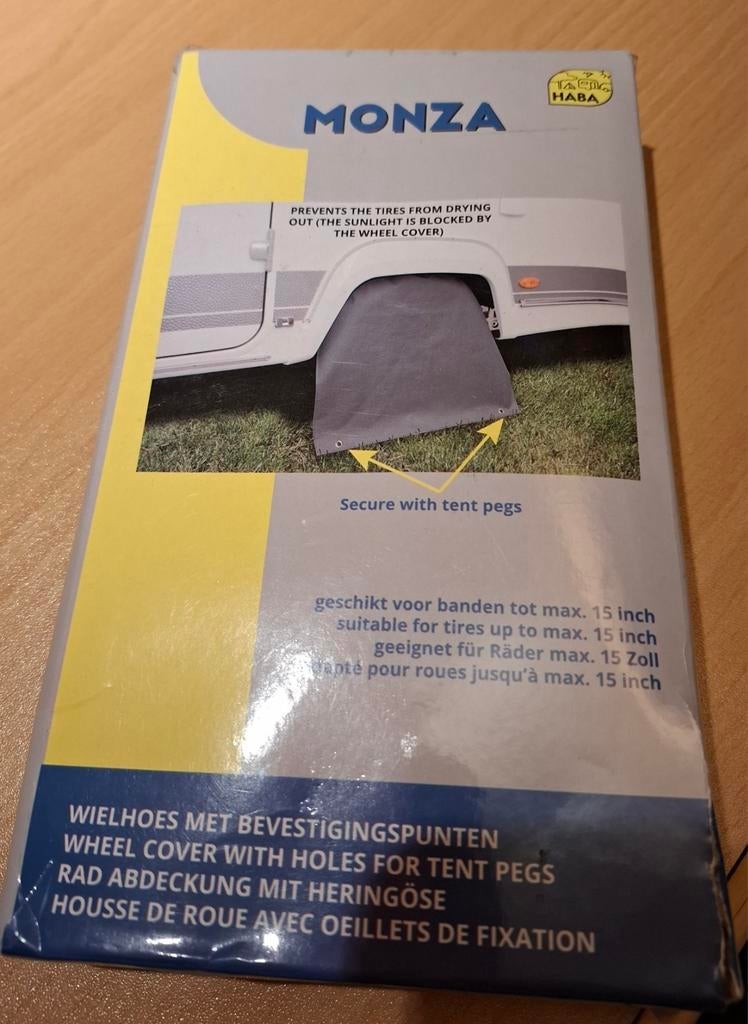 Monza wielhoes voor caravan/camper, max 15 inch, Ophalen of Verzenden