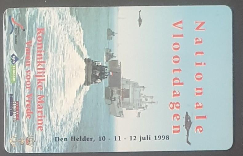 Telefoonkaart Nationale Vlootdagen ongebruikt, Verzamelen, Telefoonkaarten, Ophalen of Verzenden, Nederland