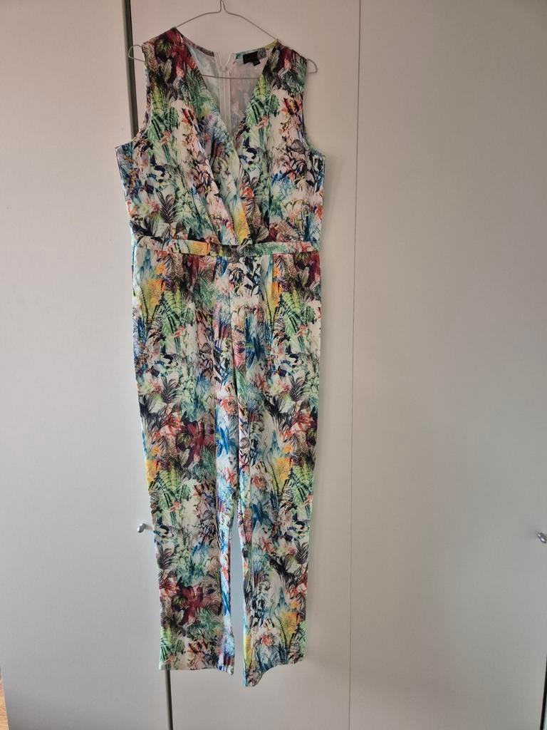 Gekleurde Smashed Lemon jumpsuit- maat 44 ***zgan***, Ophalen of Verzenden, Zo goed als nieuw, Maat 42/44 (L)