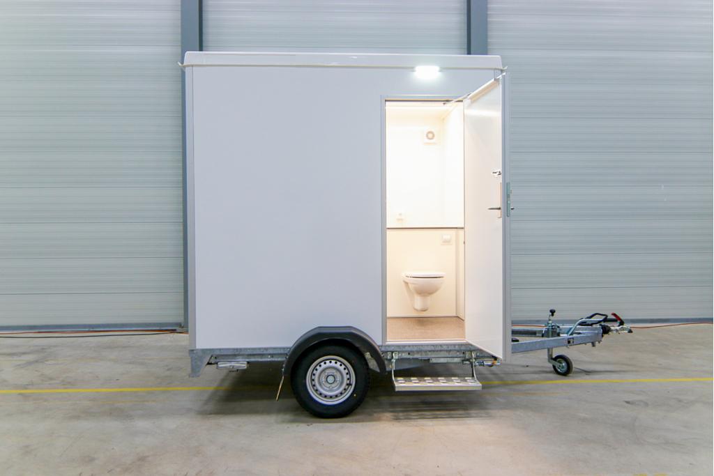 Mobiele Badkamer | Nooddouche+Toilet | Easywagon | Voorraad, Ophalen of Verzenden, Niet ingevuld, Niet ingevuld, Niet ingevuld