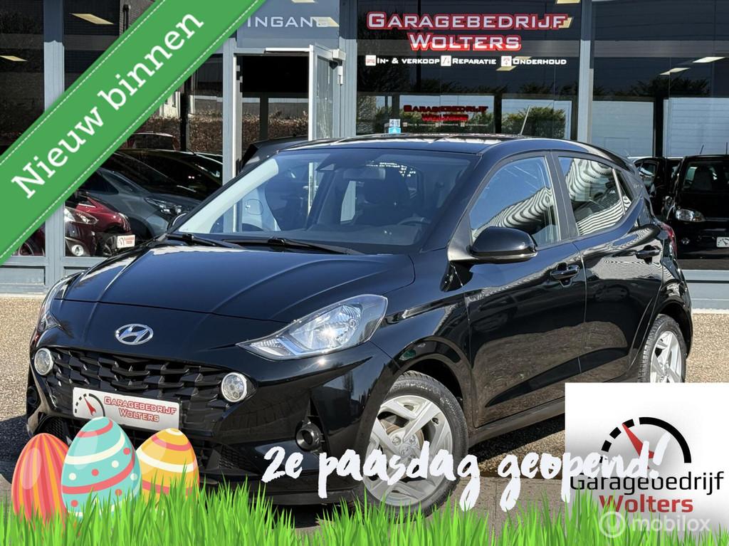 Hyundai i10 1.0 Comfort Smart 5-zits, Voorwielaandrijving, Stof, Gebruikt, Zwart