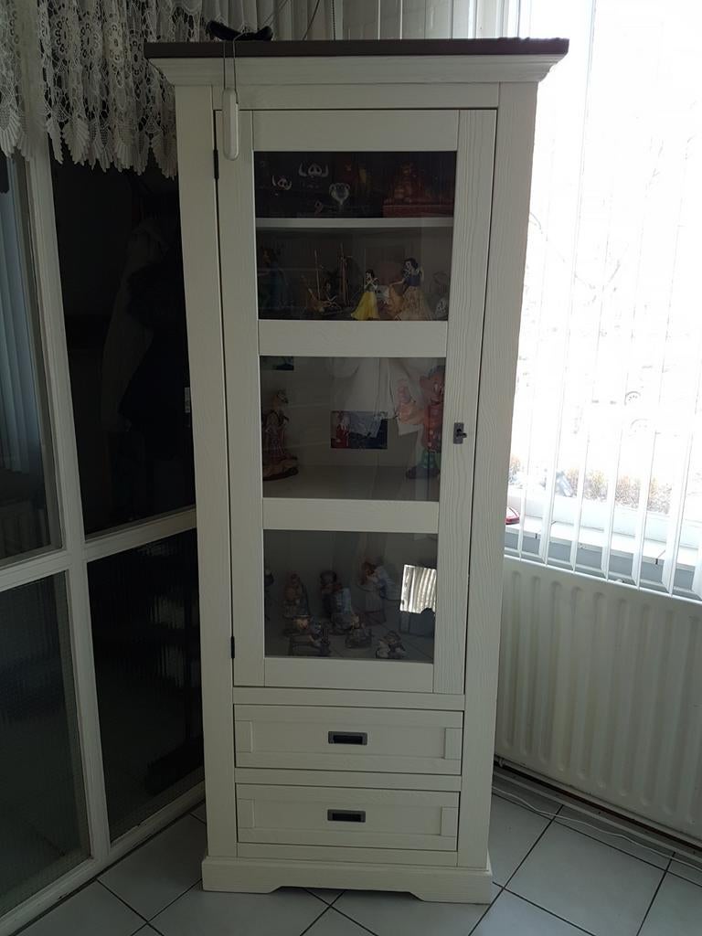 Vitrine kast Toulouse, Ophalen of Verzenden, 25 tot 50 cm, 50 tot 100 cm, 150 tot 200 cm