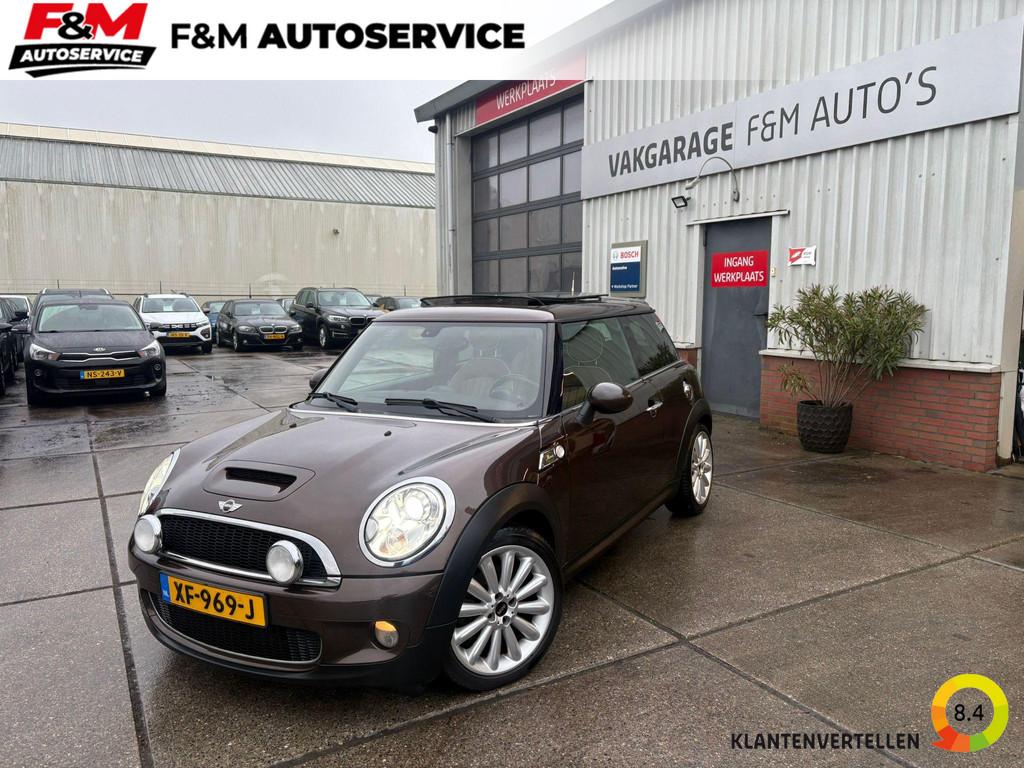 Mini Cooper S 1.6 Mayfair Pano, Leder, Auto's, Voorwielaandrijving, Euro 5, Gebruikt, 4 cilinders