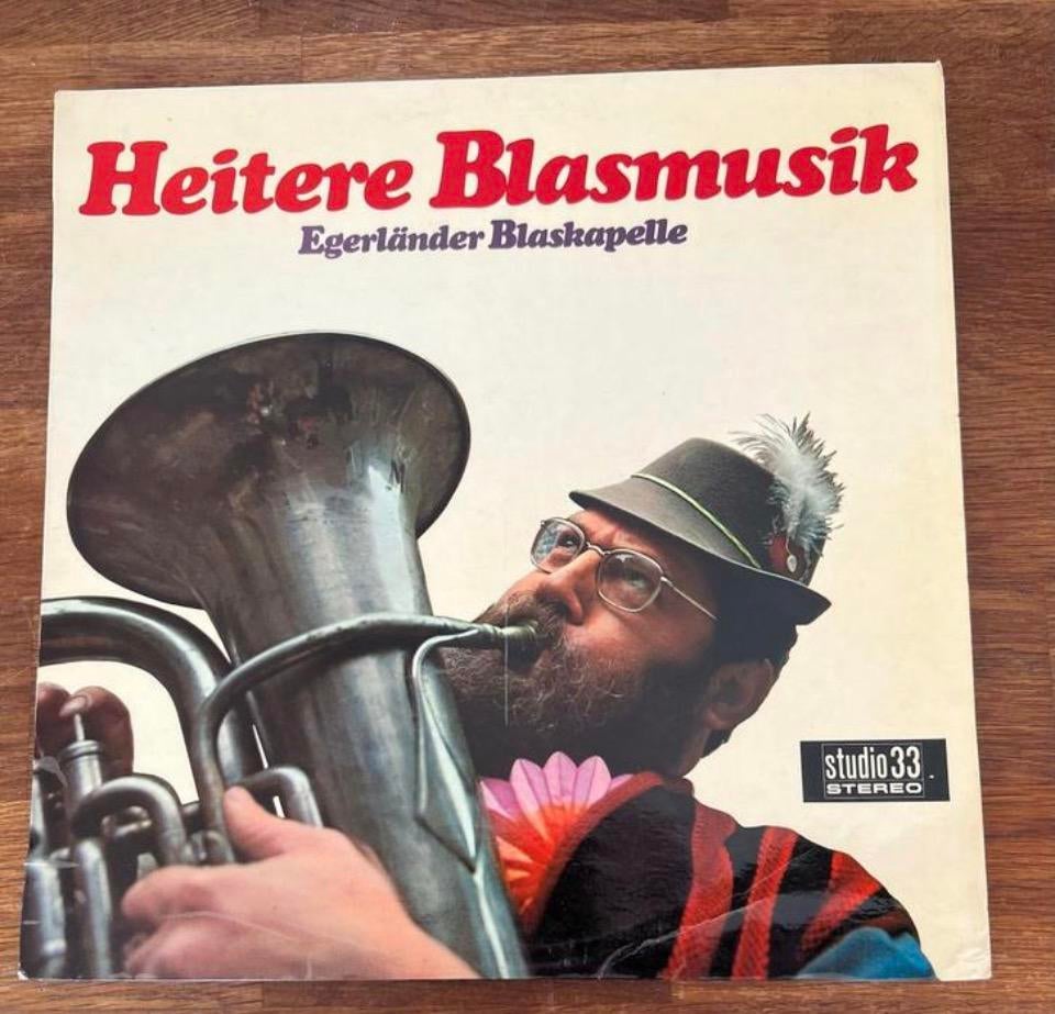 LP Heitere blasmusik Egelander Blaskappele;, Ophalen of Verzenden, Zo goed als nieuw, 12 inch, Pop