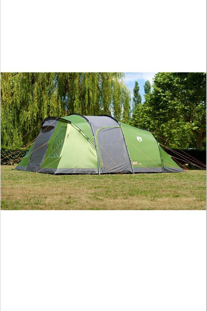 Coleman Vespucci 6-persoons tent, Caravans en Kamperen, Tenten, Ophalen, Zo goed als nieuw, Tot en met 6